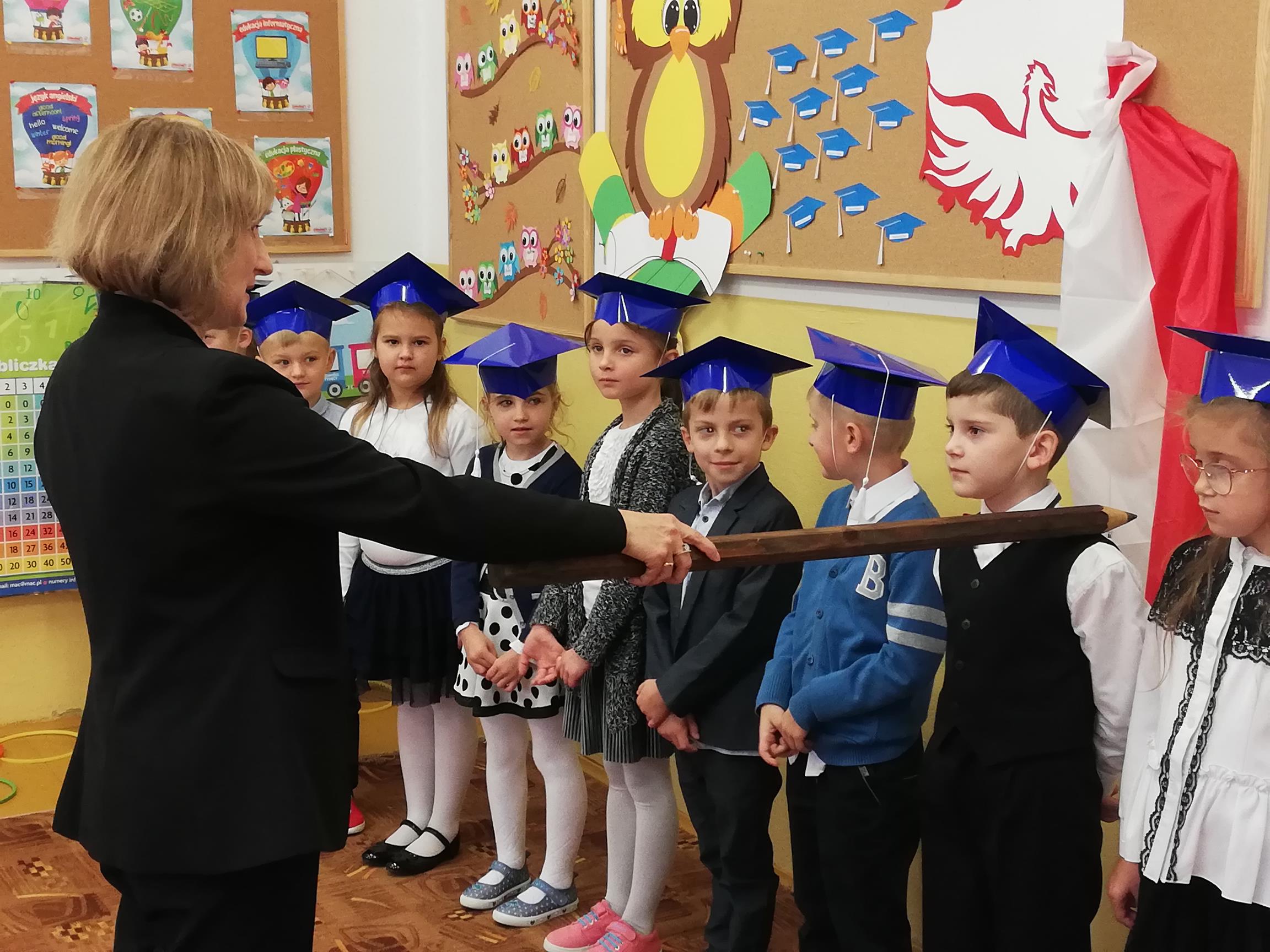 Pasowanie pierwszoklasistów